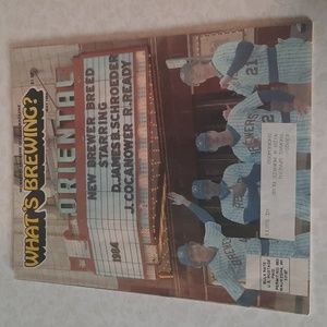 Milwaukee Brewers What's Brewing magazine May '84